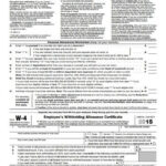 2015 W2 Form Free Irs Form W 4 Free Download Create Edit Fill And Print
