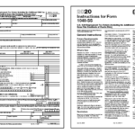 2020 1040 SS Form And Instructions 1040SS