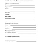 47 Printable Employee Information Forms Personnel Information Sheets