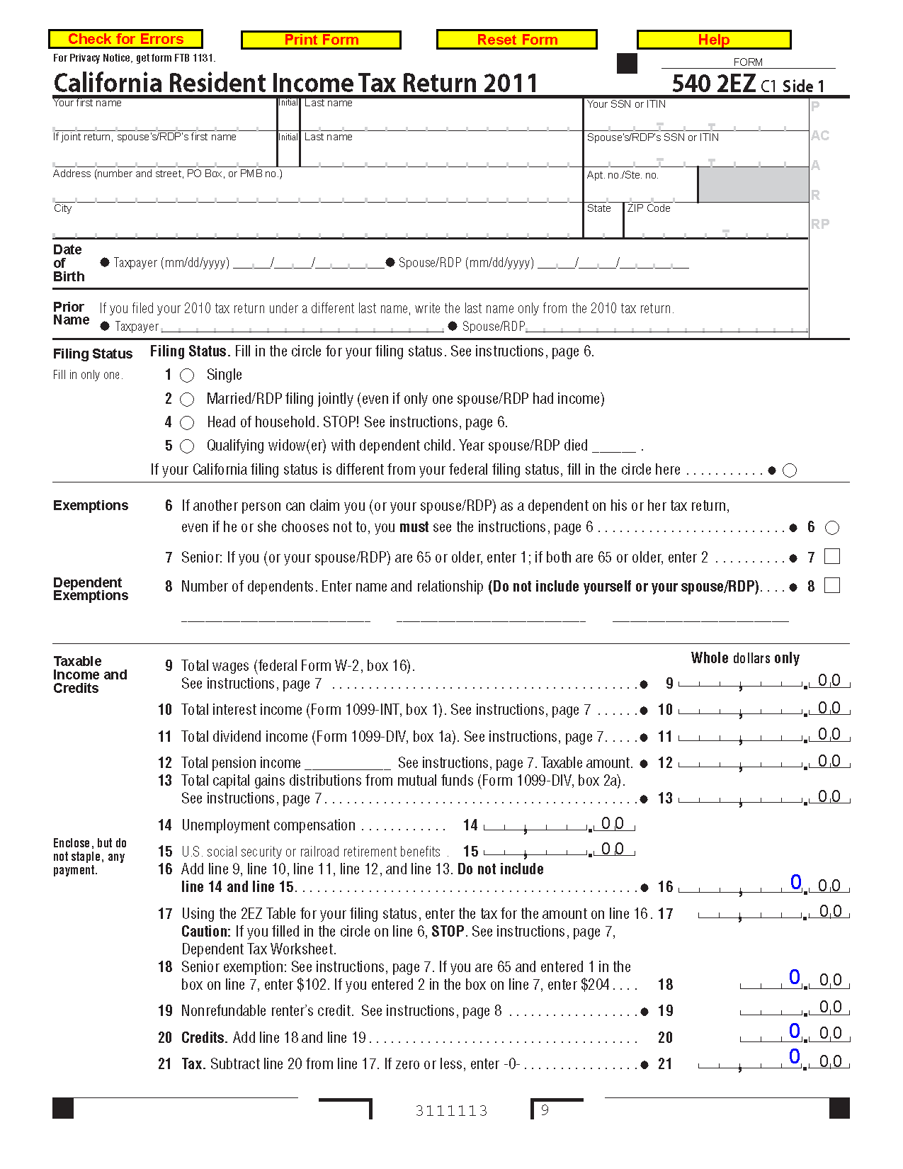 2022 Ca Tax Withholding Form 2016