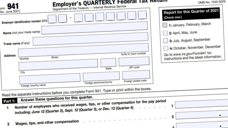 941 Form 2021 941 Forms TaxUni