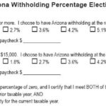 Arizona s Changing Its Method Of Withholding Out Of Debt Again