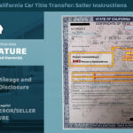 California Certificate Of Title Transfer Seller Instructions YouTube