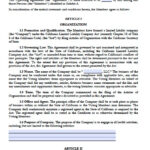 Download California LLC Operating Agreement Templates PDF Word