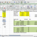 Excel Formula To Calculate Tax Projections Interactive Lesson Plans