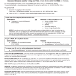 Fill Free Fillable Forms For The State Of Wisconsin