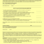 Fillable Form A4 Alabama Employee S Withholding Tax Exemption
