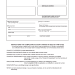 Fillable Form G 5 B Withholding Account Change Form Printable Pdf