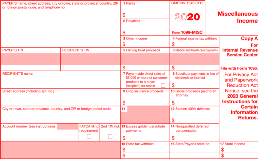 Form 1099 MISC What Is It 