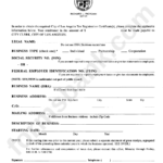 Form 14 541 36 Tax Registration Certificate Application City Of Los