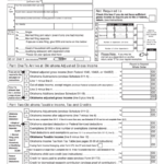 Form 511 State Of Oklahoma Income Tax Return 2006 Printable Pdf