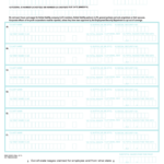 Form 5208b Quarterly Wage Detail Report State Of Washington