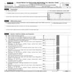Form 8804 Annual Return For Partnership Withholding Tax Section 1446