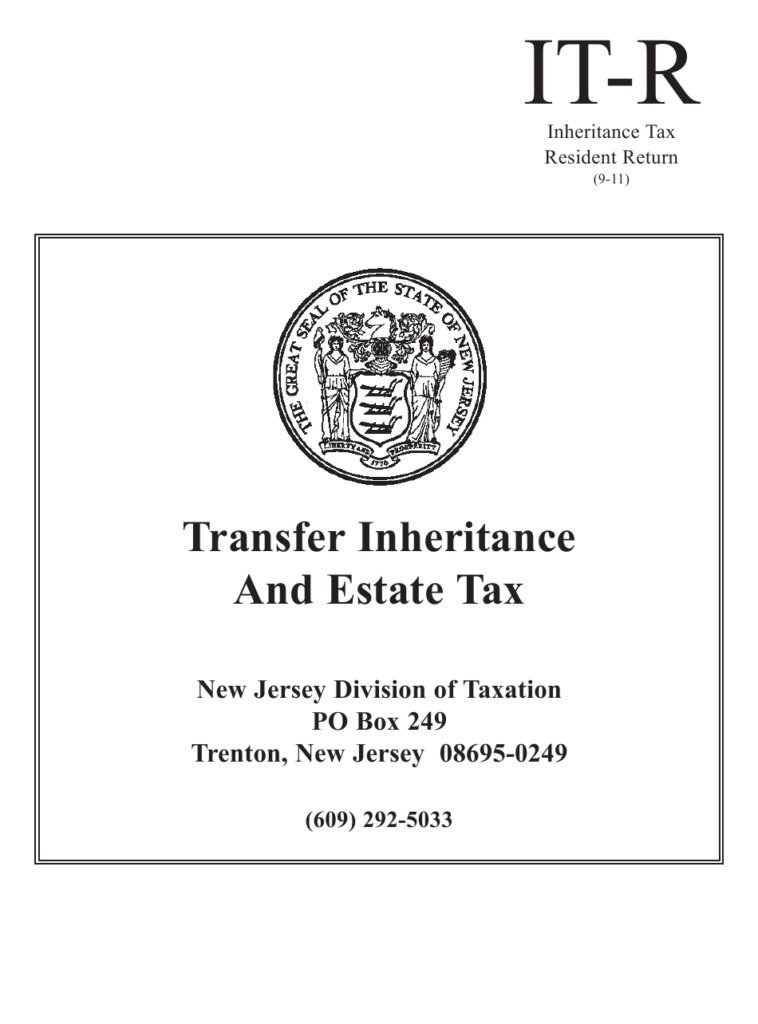 Form IT R Download Fillable PDF Or Fill Online Inheritance Tax Resident 