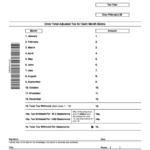 Form Nc 3m Annual Withholding Reconciliation Return North Carolina