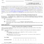 Form NCUI500TW Download Fillable PDF Or Fill Online Voluntary Election