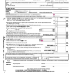 Form Sc1040a Individual Income Tax Return Short Form 2008