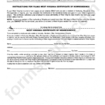 Form Wv it 104 West Virginia Certificate Of Nonresidence Printable