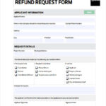 FREE 10 Refund Request Forms In PDF Ms Word Excel