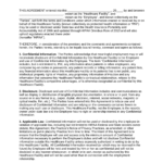 Free HIPAA Employee Confidentiality Agreement Word PDF EForms