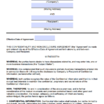 Free New Hampshire Non Disclosure Agreement NDA Template PDF Word