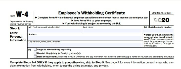 How Do I Claim Exempt On W4 2020 Designselectnyc