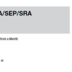 How To Transfer An IRA Including A SEP IRA From Merrill Lynch To A Self