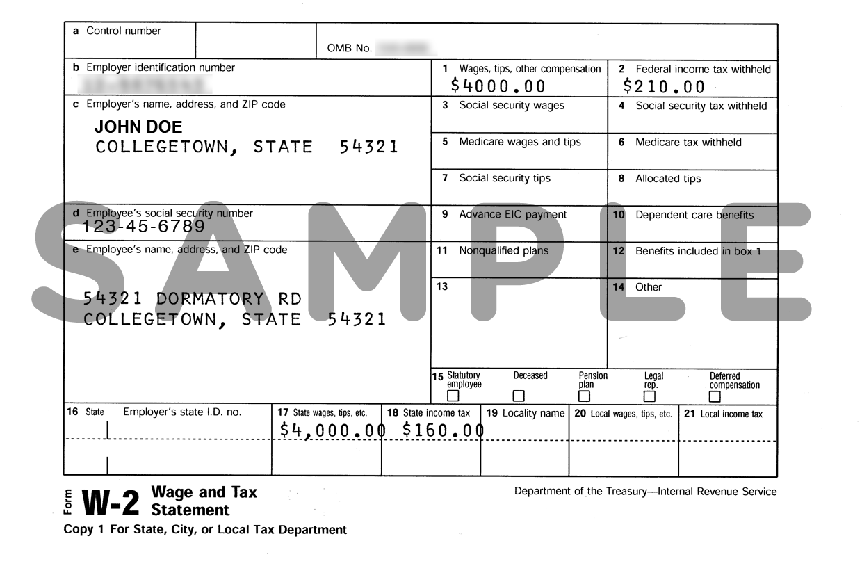 Important Tax Information And Tax Forms Camp USA InterExchange