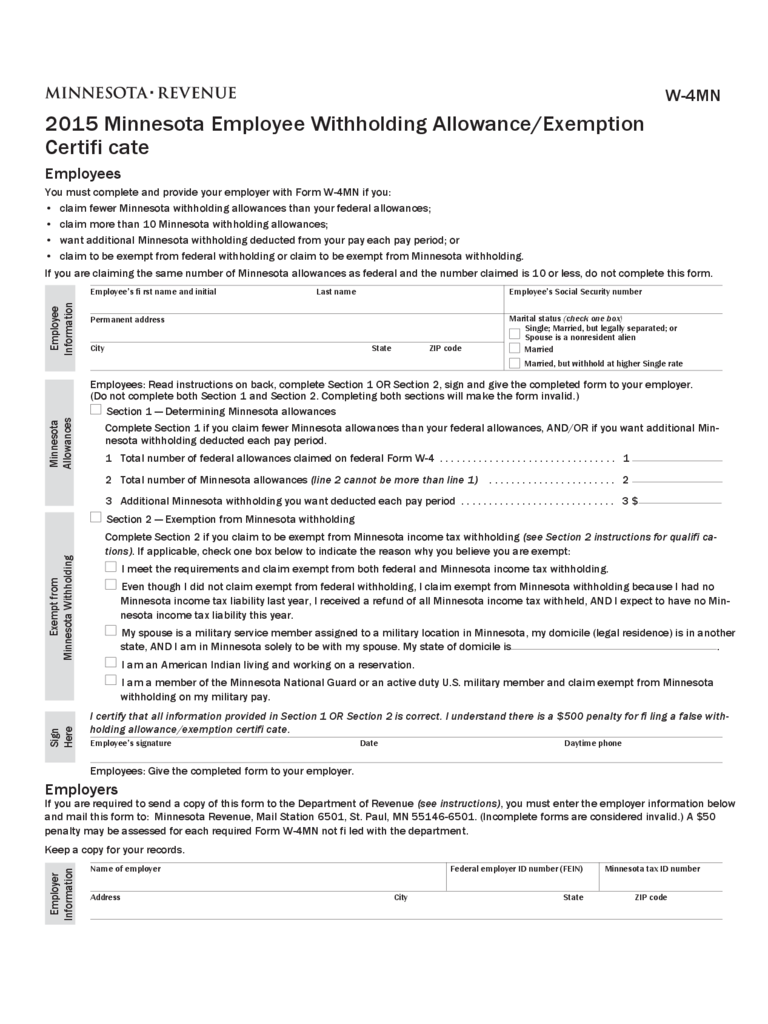 De4 California Tax Withholding Form