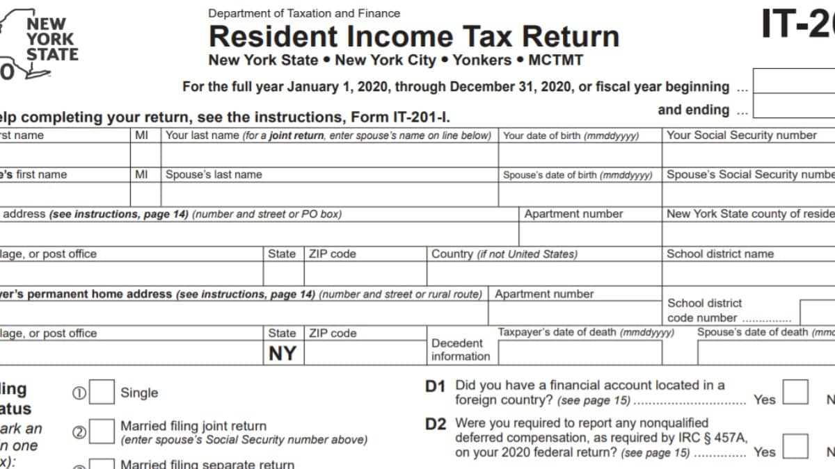 IT 201 Instructions 2021 2022 State Taxes TaxUni