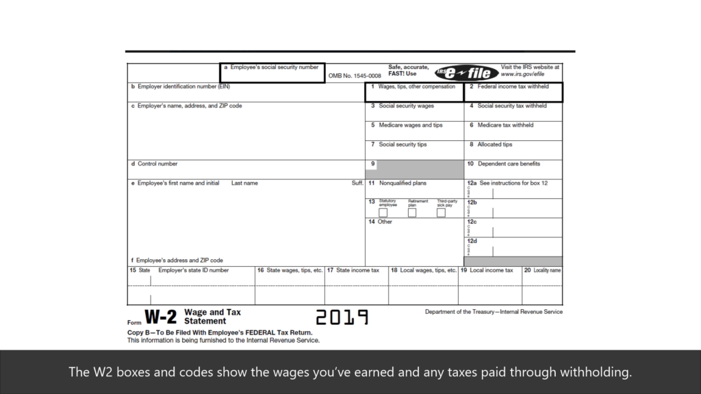 Lets s Understand W 2 Boxes And W 2 Tax Codes A Guide By MyGuide