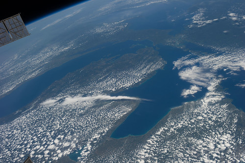 Michigan From Space NASA International Space Station 07 11 13