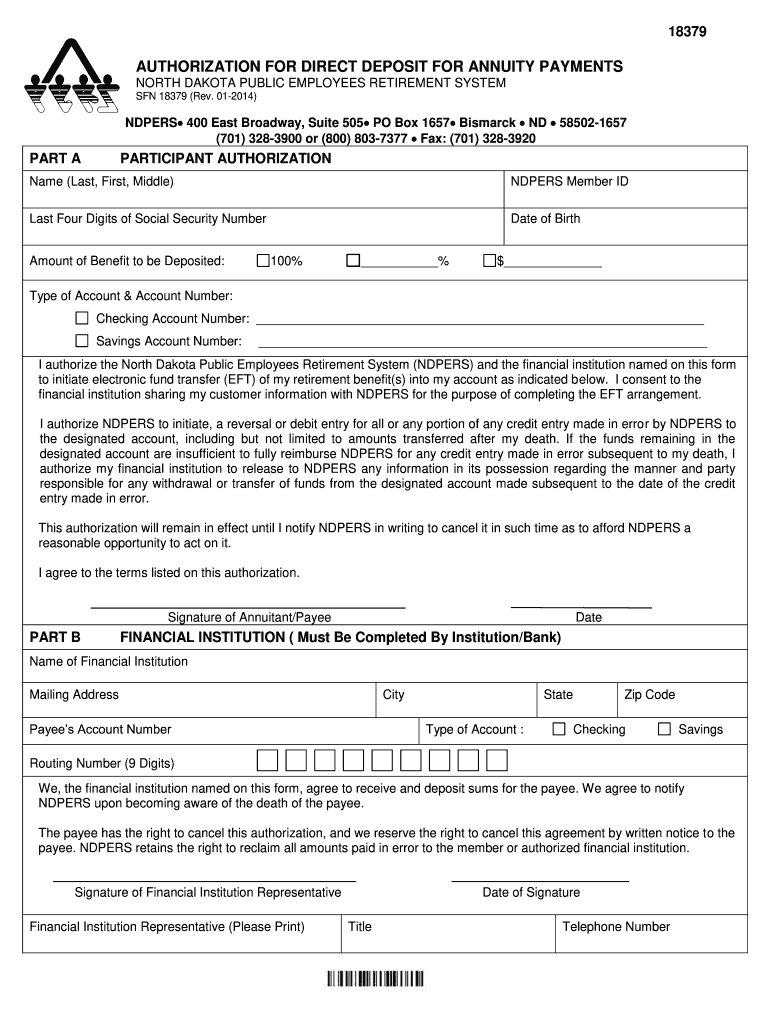 Nd Sfn 53879 Fill Online Printable Fillable Blank PdfFiller