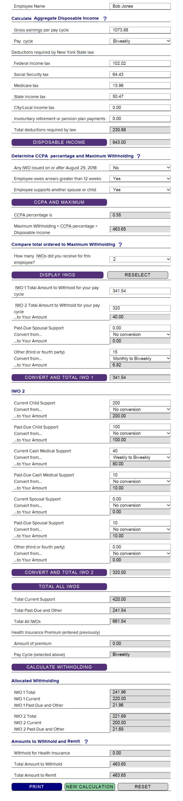 NYS DCSS Income Withholding Notice