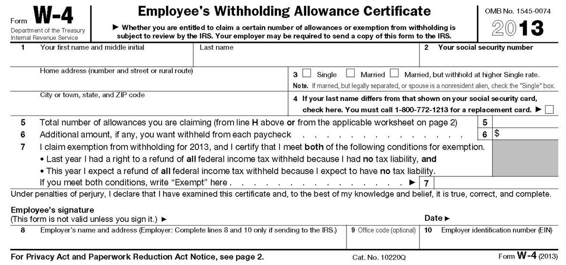 Pa State Tax Form W4 W4 Form 2021