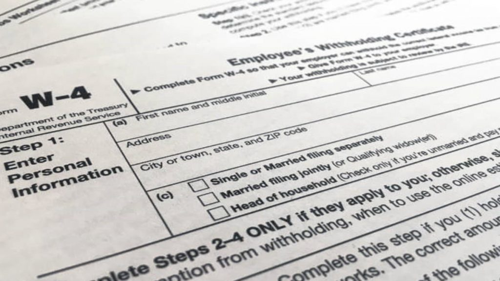 Printable W 4 2021 Form Social Security W4 Form 2021