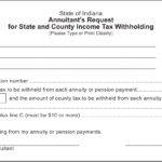 State Form 37365 WH 4P Download Fillable PDF Or Fill Online Annuitant