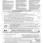 State Of Illinois W4 Printable W4 Form 2021