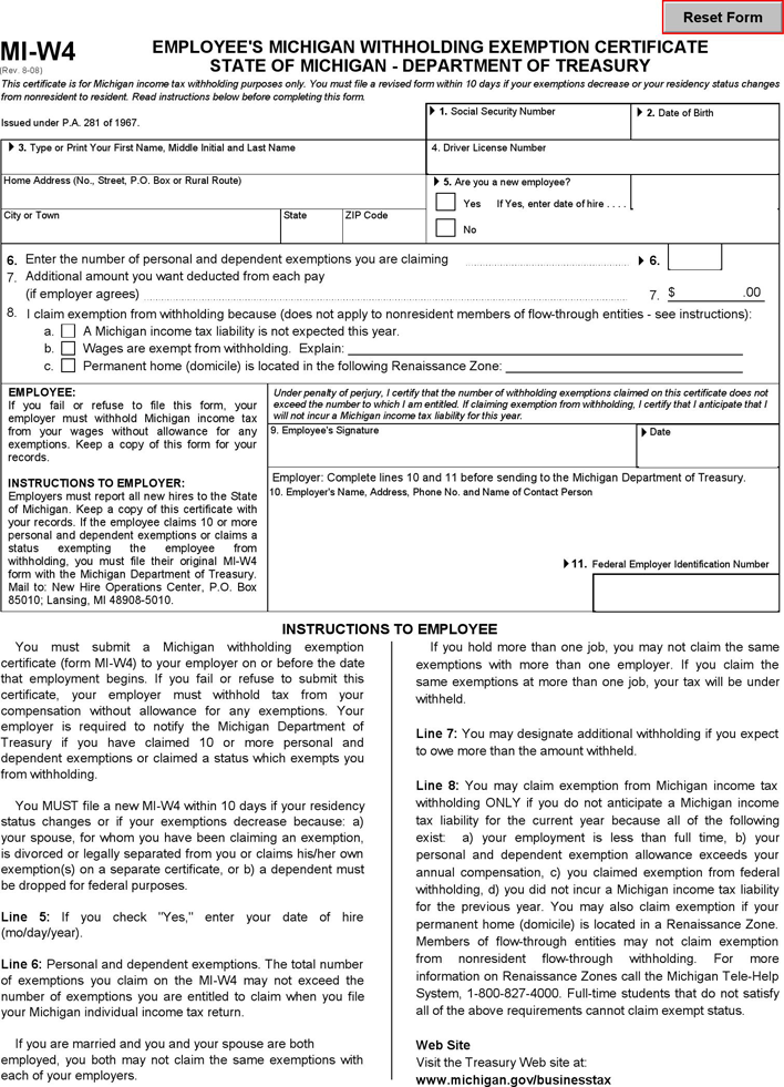 State Tax Withholding Forms Template Free Download Speedy Template