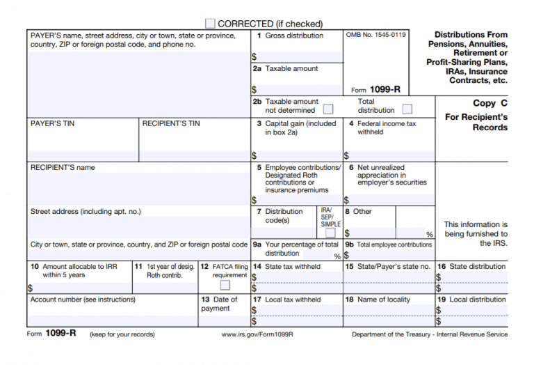 Taxes 1099 R Public Employee Retirement System Of Idaho