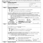 Top Tax Withholding Election Form Templates Free To Download In PDF Format