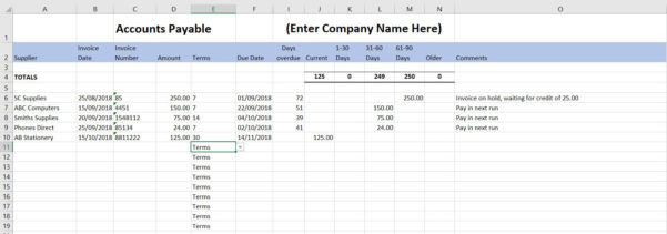 Vat Reconciliation Spreadsheet For Free Excel Bookkeeping Templates 10