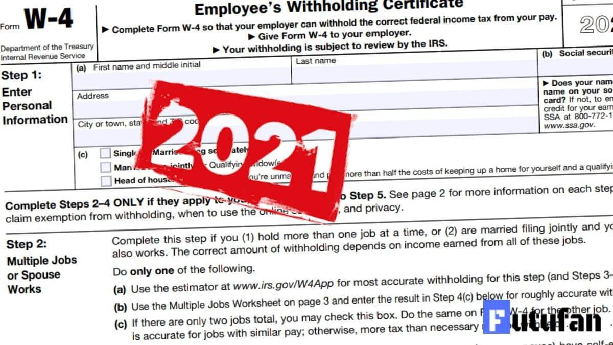 W 4 2021 Printable Maine W4 Form 2021 7651
