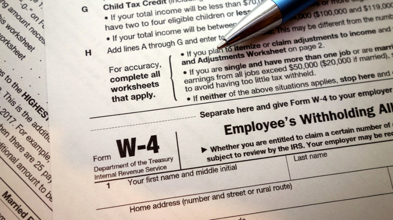 W 4 Form 2020 Get A Sample W4 Tax Form Download Fill Online W 4 