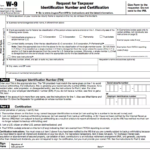 W9 Tax Form Printable 2020 Payroll Calendar