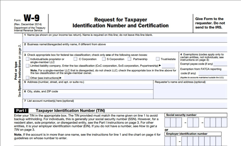 What Is IRS Form W 9 TurboTax Tax Tips Videos