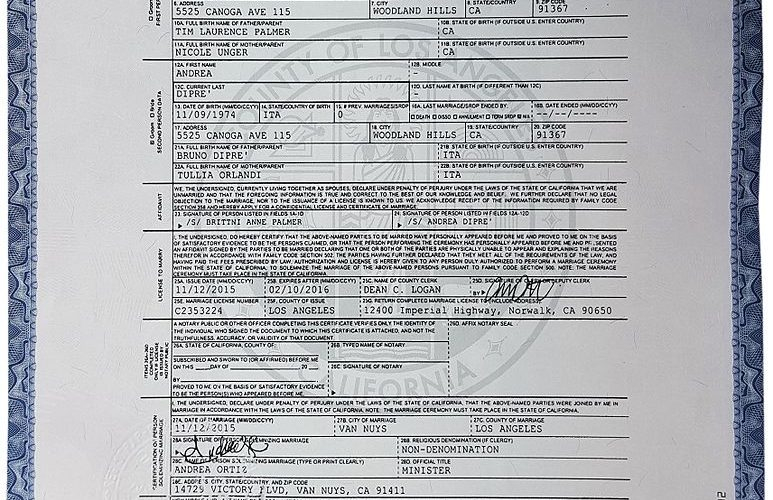 Where Do You Get A Copy Of Marriage Certificate CaliforniaInfo