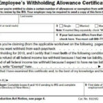 Withholding Allowance Definition