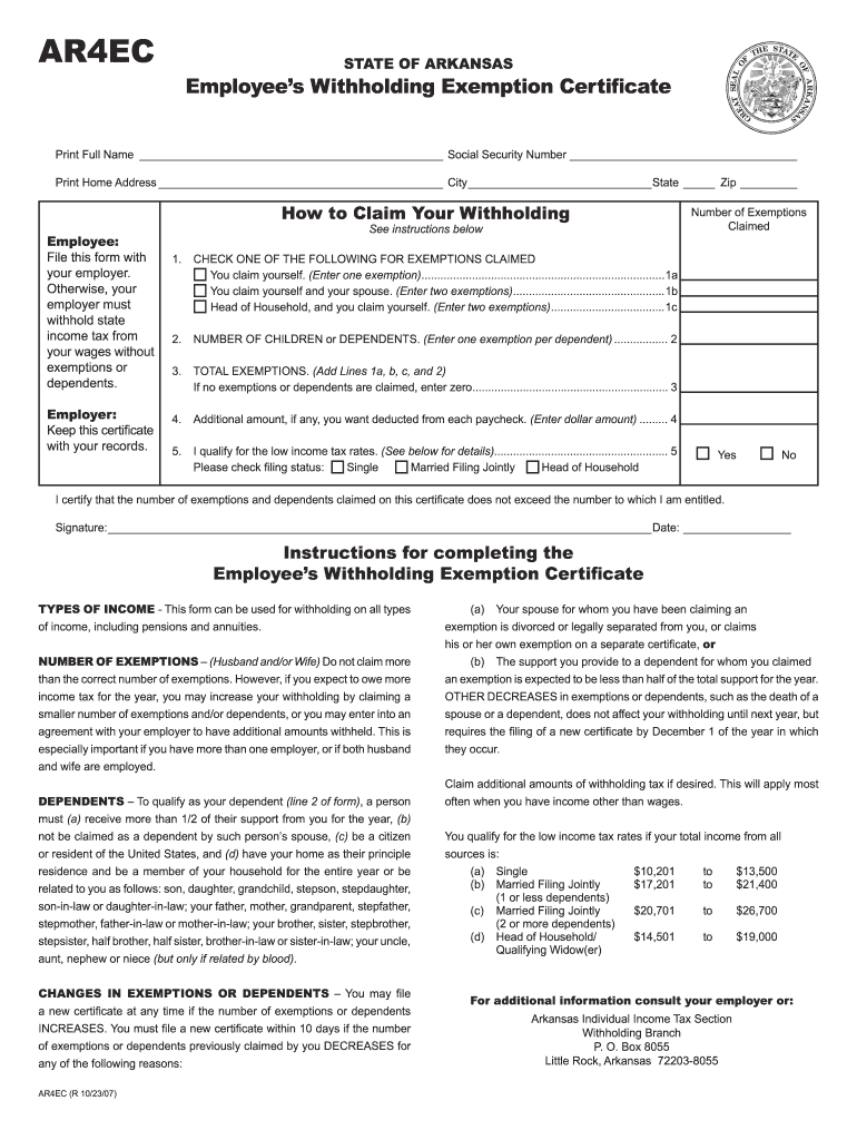 Ar4ec Fill Online Printable Fillable Blank PdfFiller