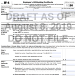 Are You Ready Big Changes To The 2020 Federal W 4 Withholding Form